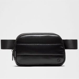 🆕 LULULEMON ATHLETICA Everywhere Belt Bag Wunder Puff Shine Black NWT